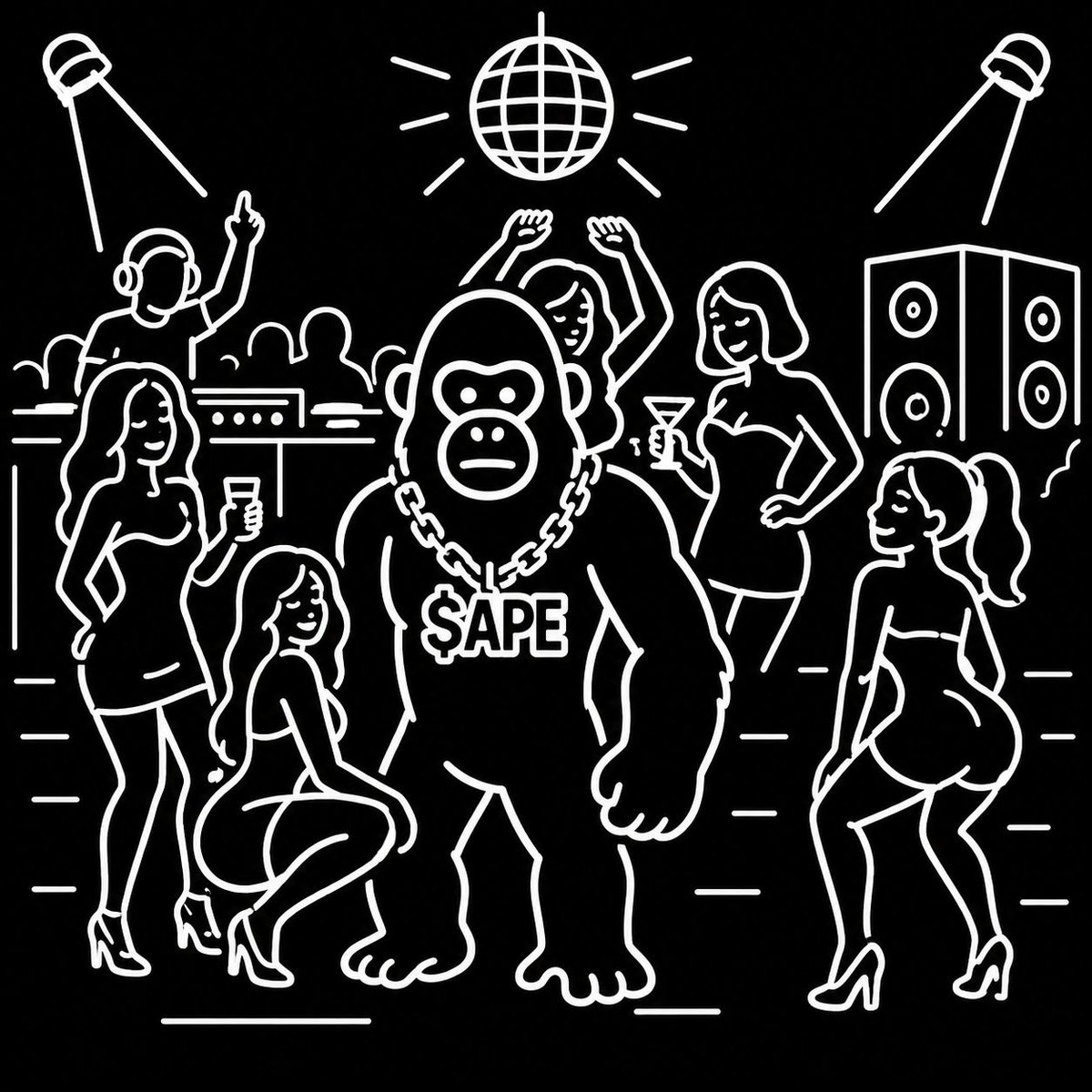 LarrySheaxa's tweet photo. @CookerFlips Or maybe $APE will flip it  and take over the timeline 🤨 https://t.co/wIIy2lqEE2