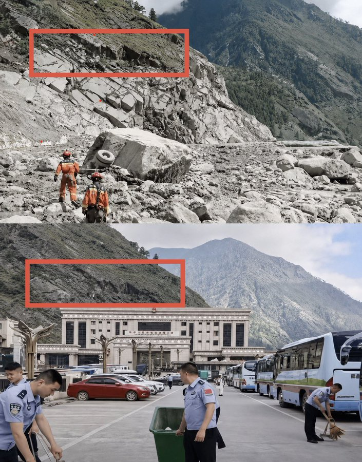 Samuell68538290's tweet photo. 中国，讲究死者为大；
中国，让你积点口德；
中国，好死不如赖活。

中国人习惯在死亡面前沉默：不好，不敢、不愿、不懂……

儒释道：修齐治平，渡这渡那，顺其自然……

人们把神的审判叫做自然灾害，其实就是遮盖神的作为，维护自身对世界的解释权和道德叙事。

这样，没有人为下一次灾难负责。 https://t.co/mvcduQ2bgA