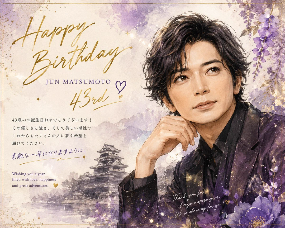 🍄MJK23さんま 💜Jun Matsumoto LOVE💜 on X: 