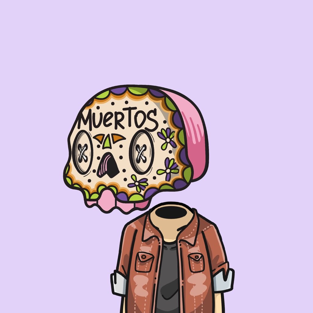 dvrkstarr's tweet photo. My boy @LopezNigiel brought me back in the space so in honor I got 4 rare @los_muertosNFT 💀😈 https://t.co/uJWABdn9GH