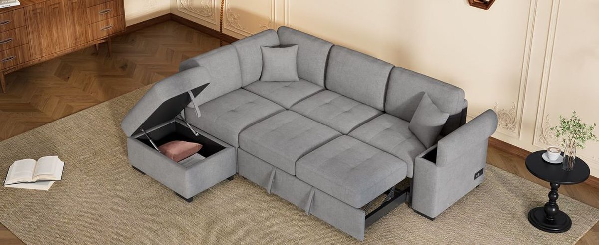 Decor4allhomes1's tweet photo. π©ΆποΈ Comfort meets function with this L-Shape Sleeper Sectional! Storage ottoman, hidden arm storage, and USB charging make it perfect for relaxing or hosting guests. Shop now at https://t.co/UjFDZwout0 β¨π‘ #SleeperSofa #SectionalSofa #ModernLiving
https://t.co/t6e9M5kAck https://t.co/r98QpwB5qb