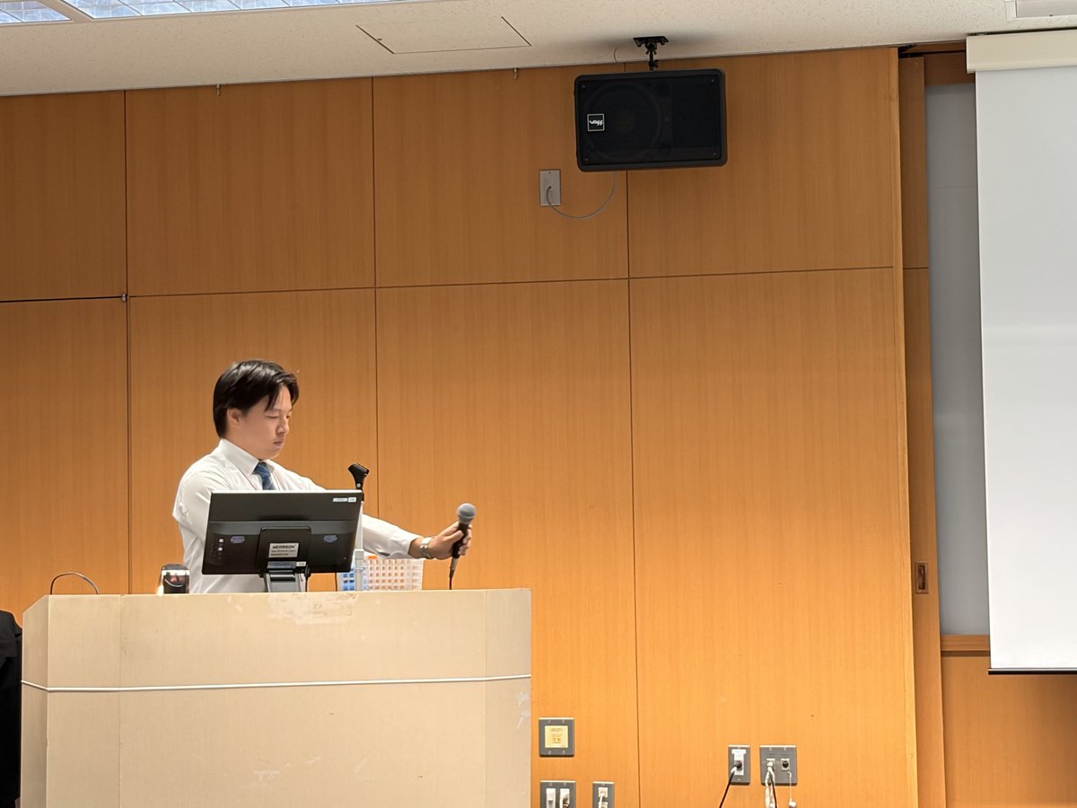 Marulablab's tweet photo. デビュー戦！
大学院から着手した新しいテーマ、自分なりの発想と、努力でコツコツと進めてきた結果です。
質疑もしっかり対応し、高い評価を得ました。 https://t.co/xLuLF0c3u3