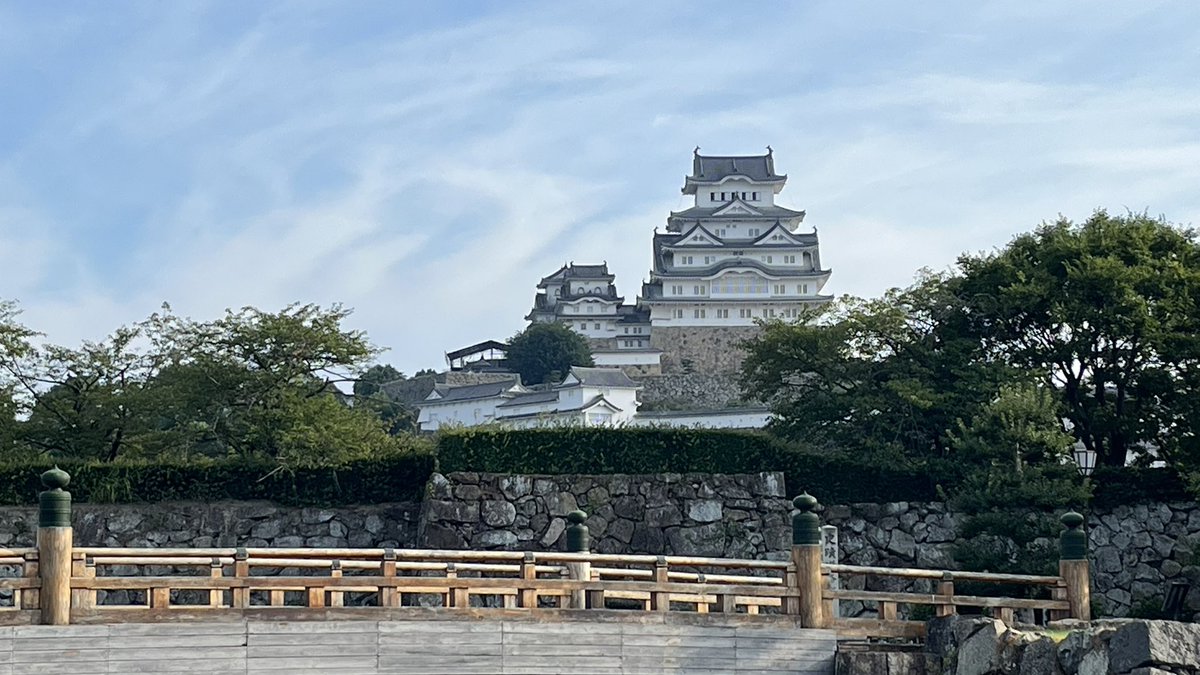 tachann2002's tweet photo. 到着〜！
今日の姫路城🏯‼️ https://t.co/b3GYHx3sg6