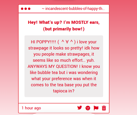 S0daPoppy's tweet photo. First of all, AWWW THANK YOU! It wasn't too much work! Computery stuff is normally pretty hard for me, but Strawpage is thankfully SUPER easy to figure out. From there, decorating the site is just like putting together a cute outfit! https://t.co/bs4zo13gBq