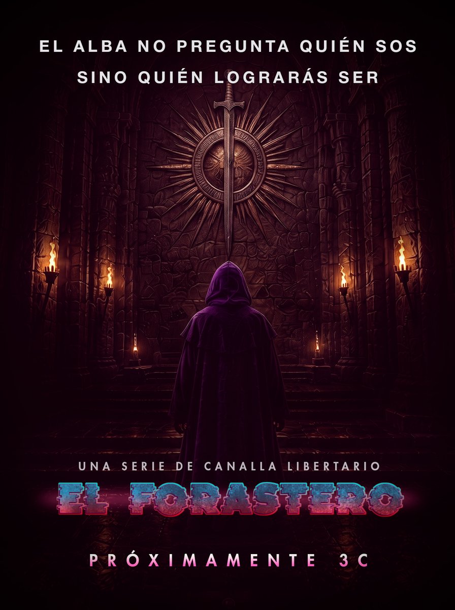 Canallalibertar's tweet photo. SE GIGA MEGA VIENE EL 3ER CAPÍTULO DE #ElForastero 🌅⚔️🦁

“El alba no pregunta quién sos, sino quién lograrás ser.”

Pura mística templaria en este capítulo, donde vamos a descubrir mucho de lo que vendrá. 👀

No se lo pierdan.

#ElForastero #Capítulo3

Pero pará… ¿en serio todavía no viste el 1er y 2do capítulo? 😏

Te los dejo en los comentarios 👇

Y más abajo, el link al canal para suscribirte. 🔔