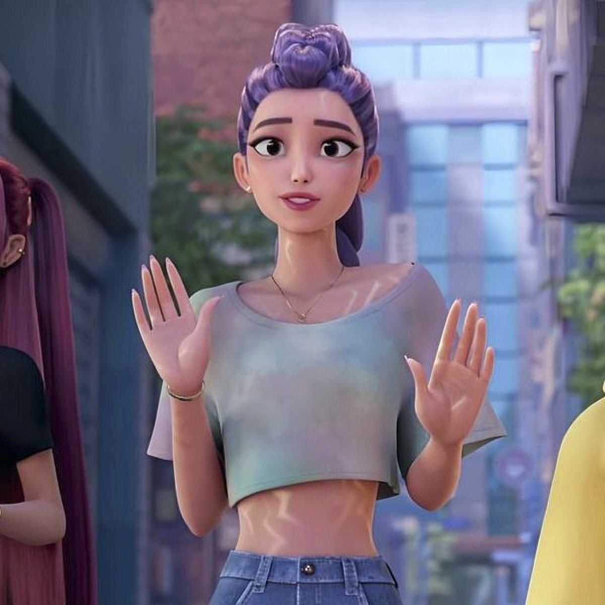 XBrianx04's tweet photo. Rumi Appreciation post? 💜 https://t.co/ZwOISxNSMR