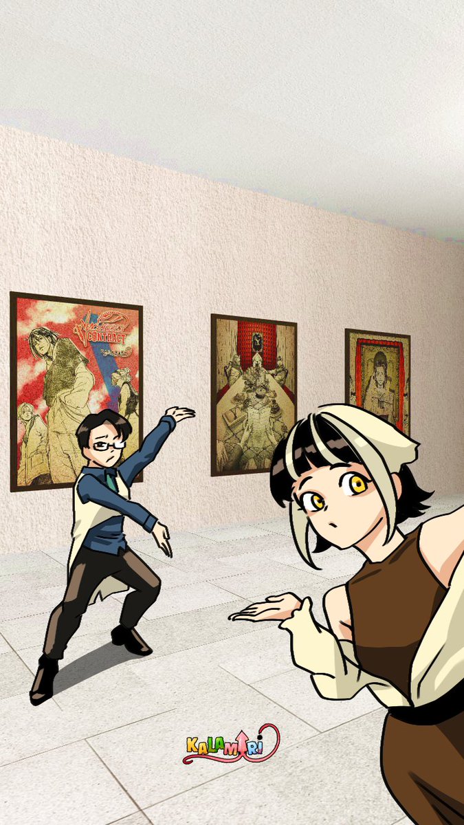 Kalamari8301's tweet photo. Exploring the #DigitalMuseum on our 3rd year together~ 

You can visit our #AedisArtis by scanning the qr below!

Scroll through artworks!
Play mini games!
Explore the museum!
Order an art piece! https://t.co/CGceWIPpnK