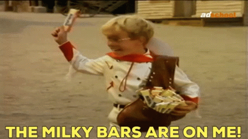 AlexMacNeil1981's tweet photo. @TrisOsborneMP The milky bars are one her, generous for a Fabian! https://t.co/xnCiVzwXHg