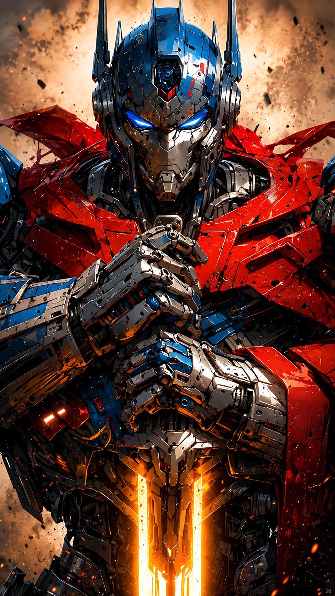 SuperPaddock's tweet photo. Autobots, roll out! 🚛⚡🔥
#OptimusPrime #TransformersArt #AutobotLeader #LockscreenArt #MobileWallpaper #HDArt https://t.co/h8sZnaBPb7