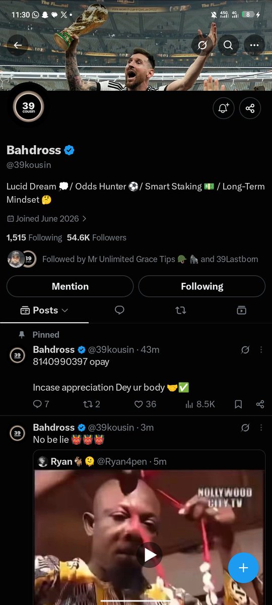 SamadSefiu40580's tweet photo. @39Lastborn @39kousin 9166874877
Sporty id
Boss abeg no forget me https://t.co/k6vLJMVupr