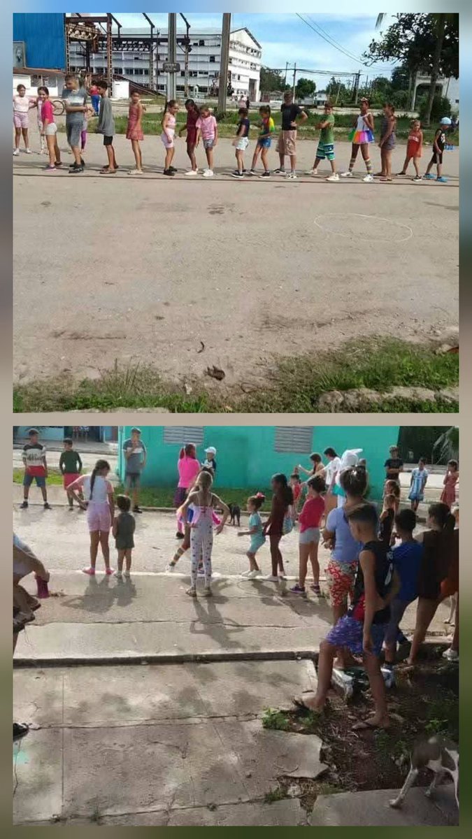 InderRemedios's tweet photo. Con actividades físicas recreativas  culminó el #VeranoConMiGente,  en el Batey Azucarero "Chiquitico Fabregat"  #MiBarrioPorLaPatria  con los profesores del Combinado Deportivo "Camilo Cienfuegos"  Consejo Popular #Zulueta #VillaClaraConTodos #InderCuba
#CubaActivaySaludable https://t.co/xMy2bVrHax