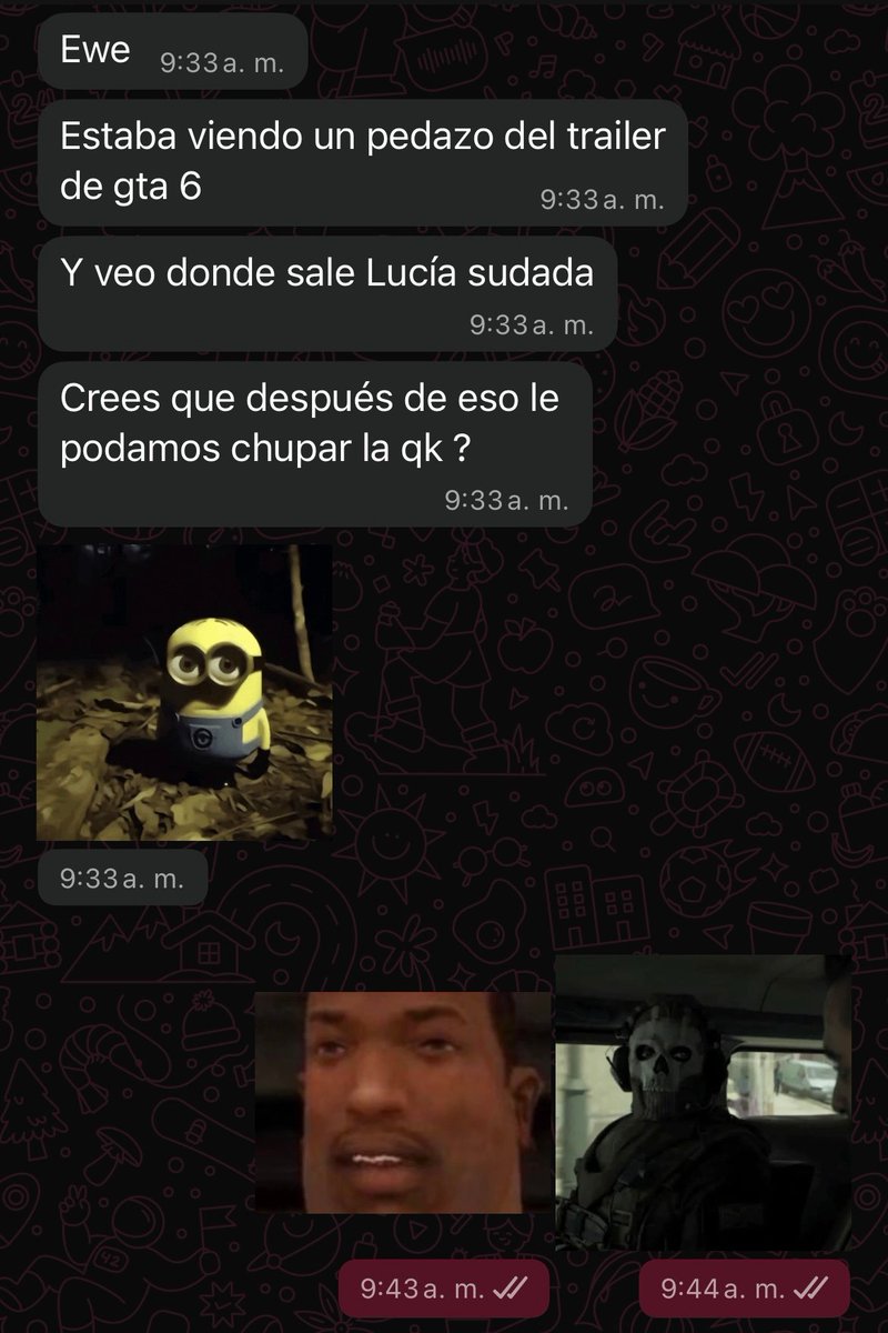 SoyRoux_'s tweet photo. La raza se está volviendo loca por GTA 6 https://t.co/nrdlnGWX7X