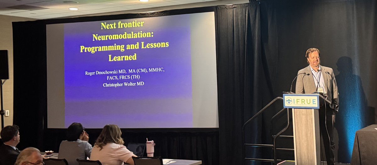 IFRUEUrol's tweet photo. Medications. Botox. Sacral neuromodulation. Tibial stimulation. New technologies.

What does the integrated OAB surgeon’s 2026 playbook actually look like?

Dr. Christopher Wolter delivers the final verdict. 📖

More options mean better care only when we know how to use them.

#IFRUE2026 #OAB #FRU
