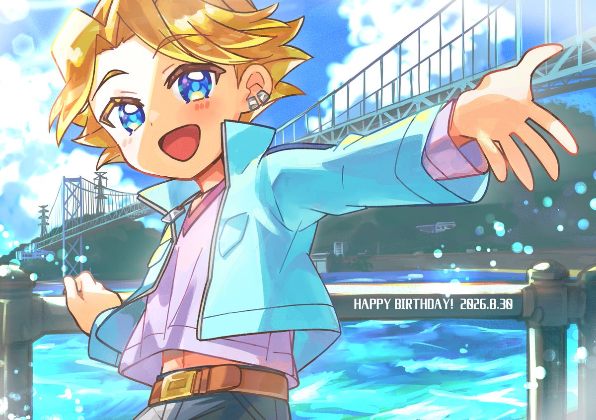 tobinoco's tweet photo. レイくんお誕生日おめでとう！ https://t.co/Wx05AFUbMa