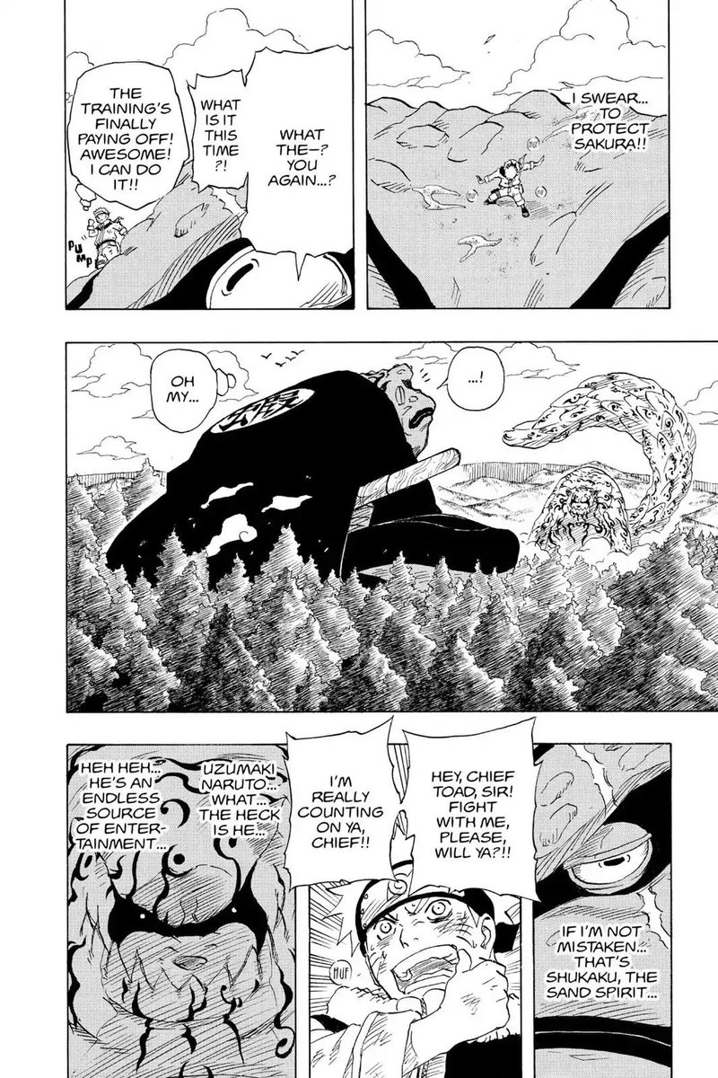 Moon_x_Cat's tweet photo. I haven't seen anyone post about this yet but 1 of the most insulting things about it is that it was shown how much he loved her in the Naruto vs Gaara fight. He was fighting for every1 but focused on saving Sakura &amp; only let himself pass out when Sasuke confirmed she was safe.👇 https://t.co/5AP1eSTnMW