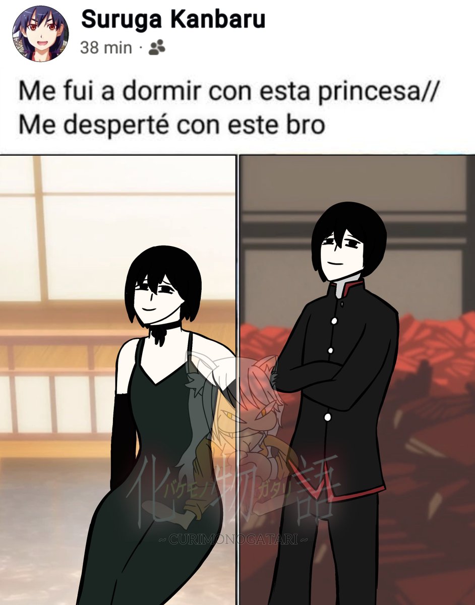 Vam_pyan's tweet photo. Ambas opciones son ganancia 

#Monogatari https://t.co/4s8hRdO2vb