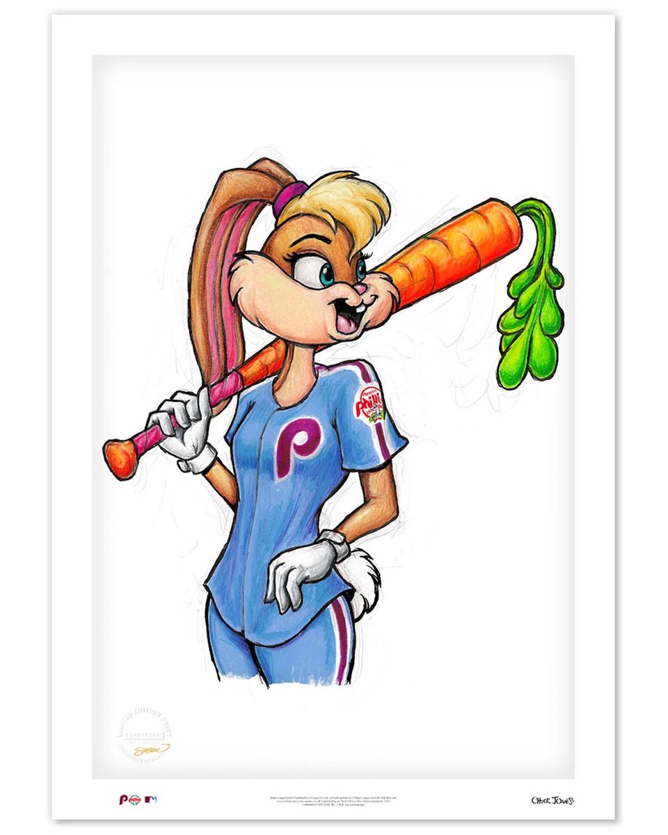 FoleysOnSouth's tweet photo. Also new to the shop: Phillies x Looney Tunes artwork from S. Preston 🙌 https://t.co/nRiF39NAHV