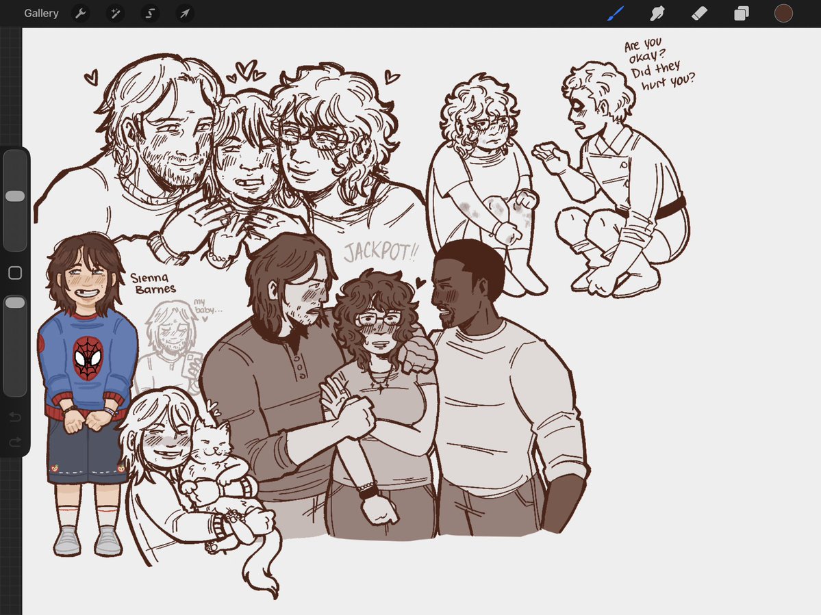 mrsbarnes_0's tweet photo. Doodles I’ve done so far… gulp… #yumetwt https://t.co/CbjUwZaA3h