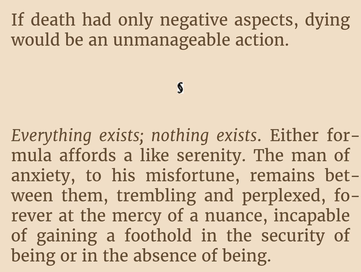 rollerangels's tweet photo. Emil Cioran – The Trouble With Being Born https://t.co/nIY2WWaaLU