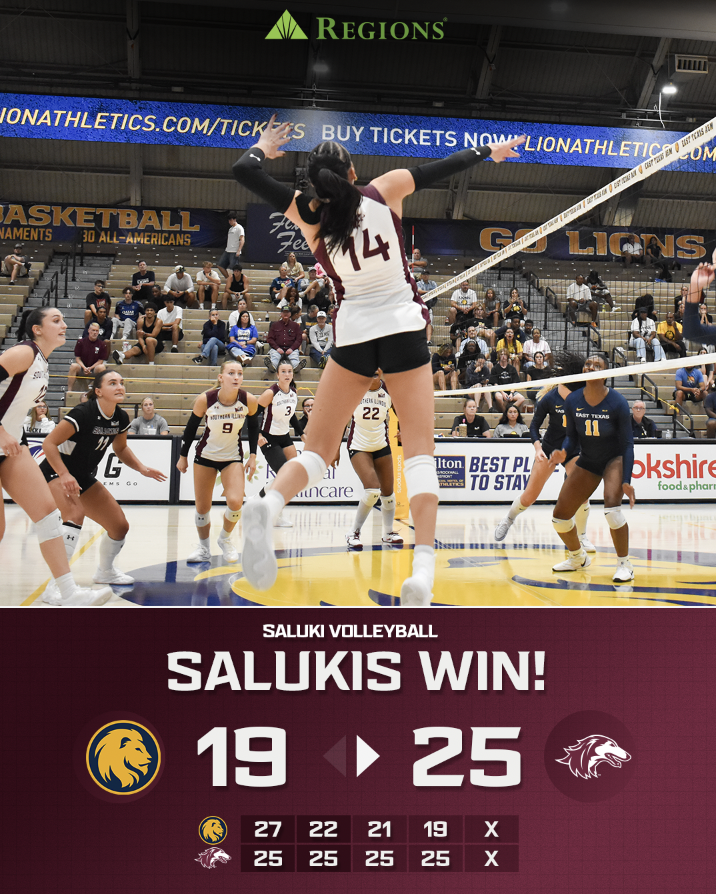 SIU_Volleyball's tweet photo. NEVER count out the Dawgs. NEVER.😤

#MaroonMade | #Salukis https://t.co/GlfL98IL8H