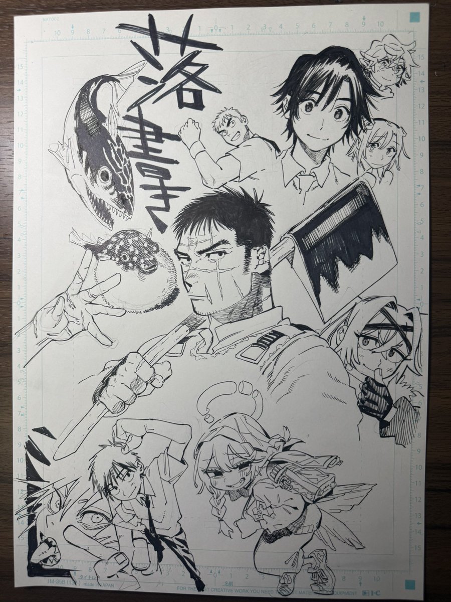 22461016a's tweet photo. アナログ楽し絵 https://t.co/ZnH3lyBAhP