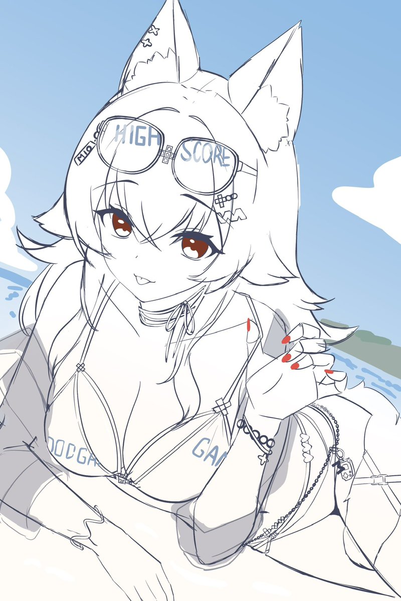 gabgab_fa's tweet photo. 描いたら出るは本当だったかもしれない…のラフ https://t.co/XKElxHY4t8