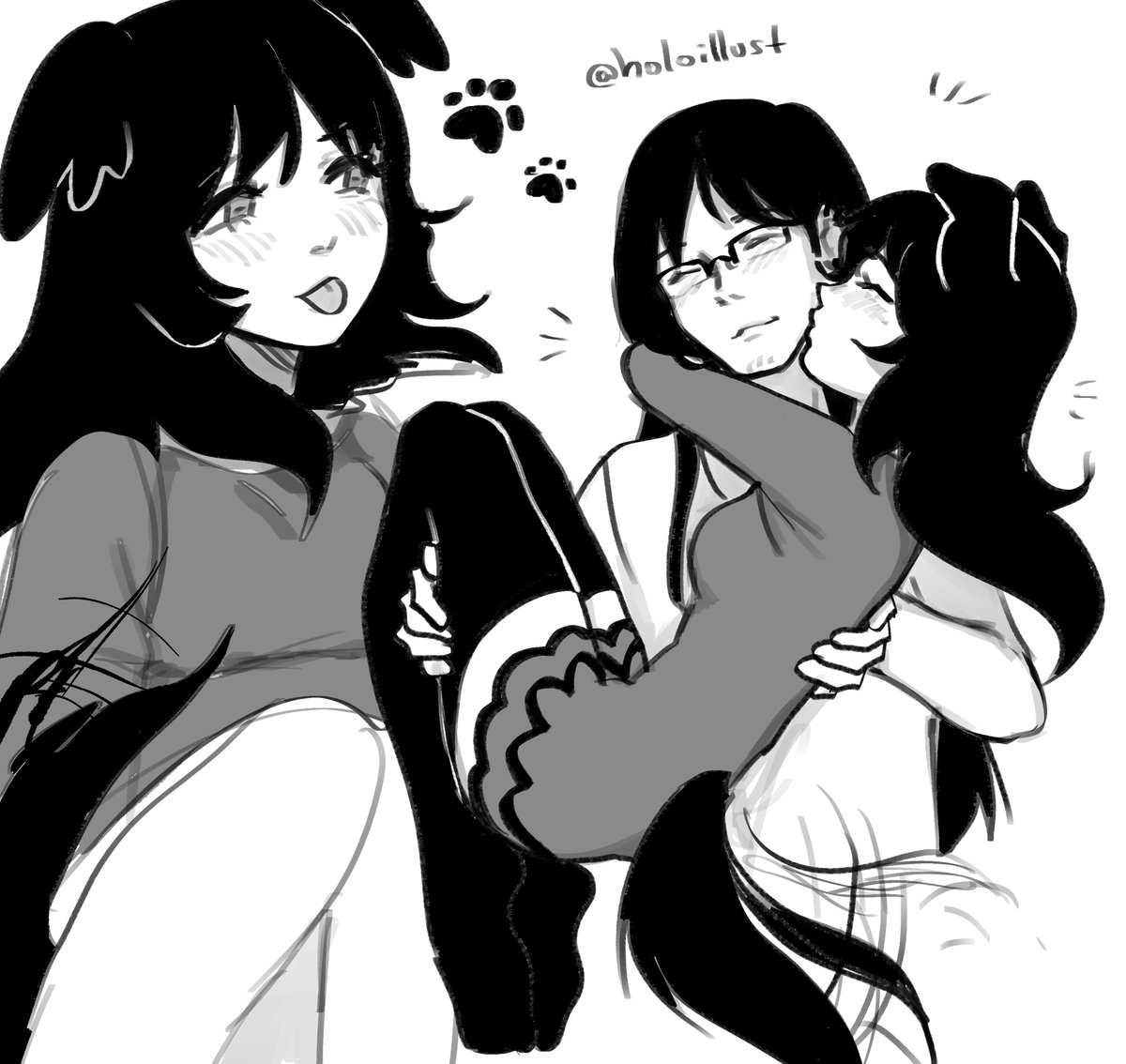 holoillust's tweet photo. Puppy https://t.co/APknyN8OIS