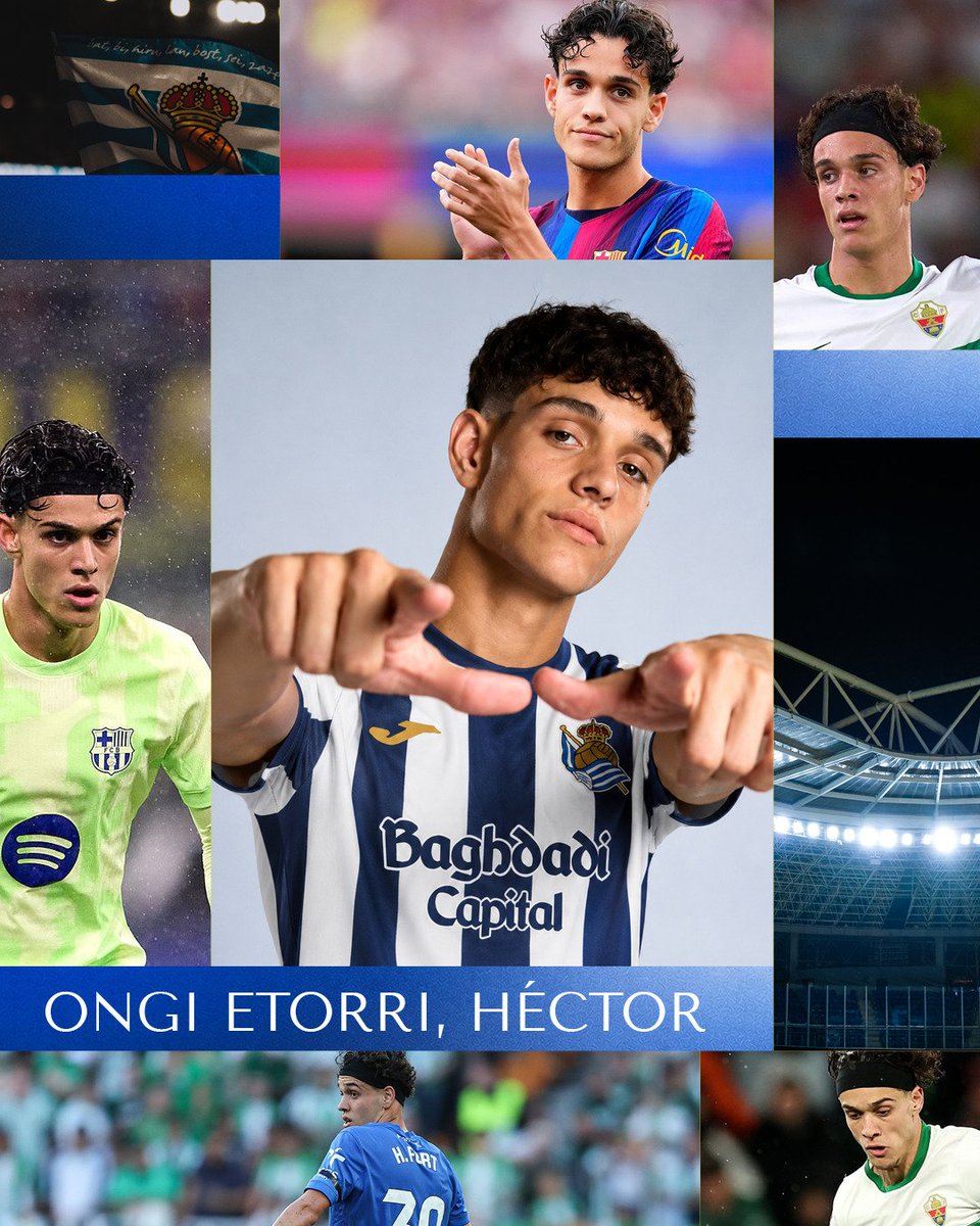 mercatosphera's tweet photo. 🇪🇸 La @RealSociedad ha fichado al lateral derecho Héctor Fort (20 | #FCBarcelona) por 8.500.000 € (50% pase). Firma hasta junio de 2031.

El #FCB puede recomprarlo por 20.000.000 € hasta junio de 2028 y por 25.000.000 € hasta junio de 2029. https://t.co/2lFs5YM0gT