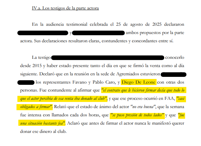 LeoBarros81's tweet photo. En el juicio contra San Lorenzo, la defensa de Gaich incorporó 2 testigos que dijeron que el 9 fue casi "obligado" a firmar. 
Uno de los señalados es "Diego de Leone". ¿Es un error de tipeo y se refieren a Diego Delledone , uno de los que ahora pide la quiebra del club? 
(Sigue) https://t.co/Leze3gd5Z2