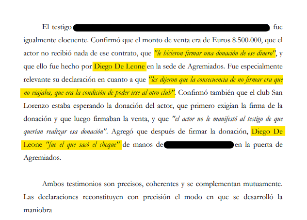 LeoBarros81's tweet photo. En el juicio contra San Lorenzo, la defensa de Gaich incorporó 2 testigos que dijeron que el 9 fue casi "obligado" a firmar. 
Uno de los señalados es "Diego de Leone". ¿Es un error de tipeo y se refieren a Diego Delledone , uno de los que ahora pide la quiebra del club? 
(Sigue) https://t.co/Leze3gd5Z2