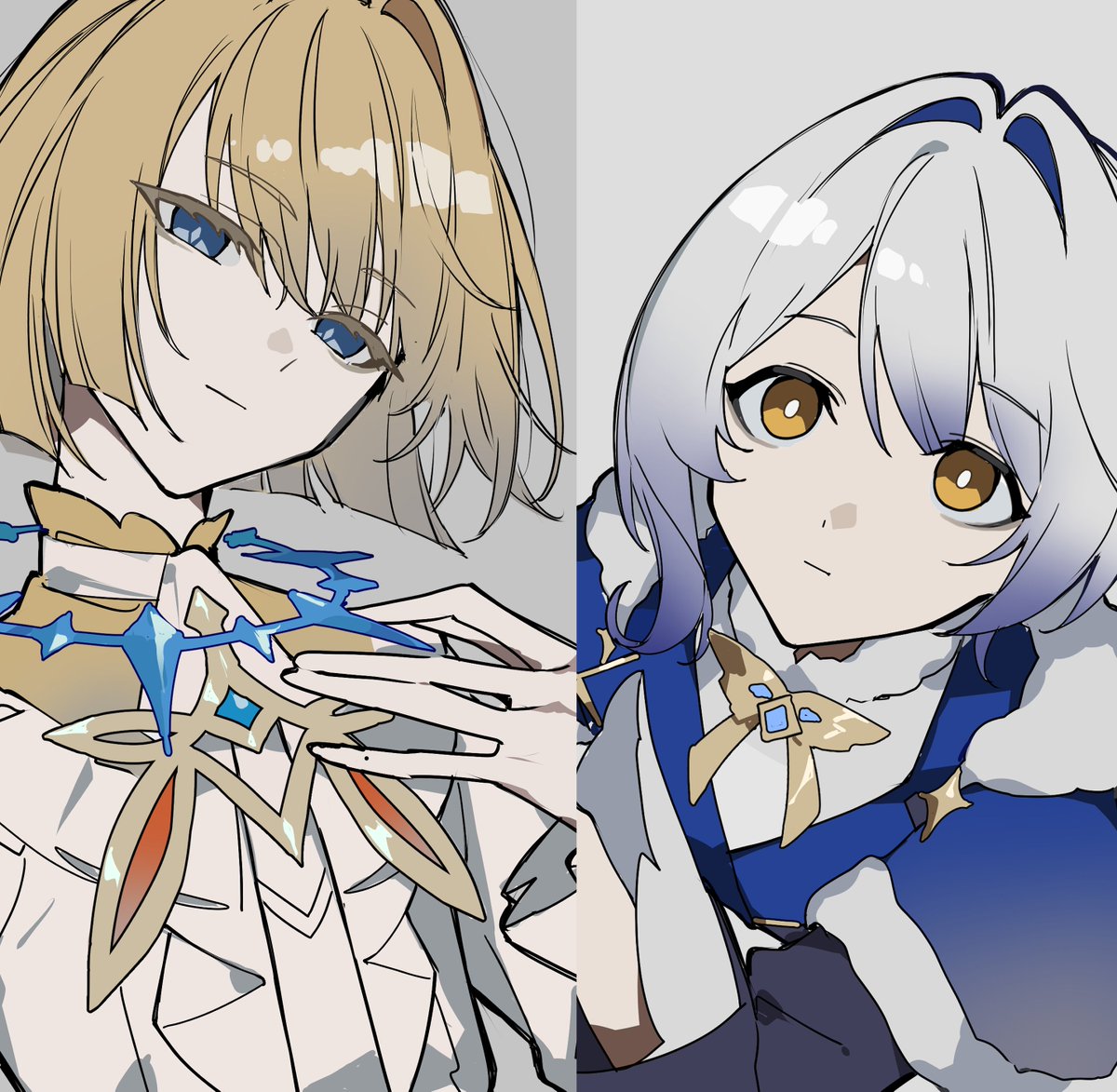 Vixsi1's tweet photo. ikhor &amp; aksinya
#genshinimpact #原神 https://t.co/cOvhOtdzFp