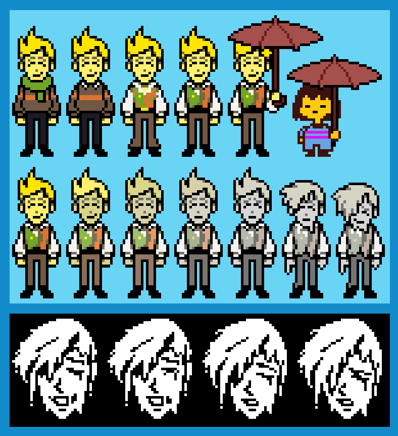 avahkadoo's tweet photo. Making sprites hehehehe #Flowerloop https://t.co/ir2xhIQOIZ