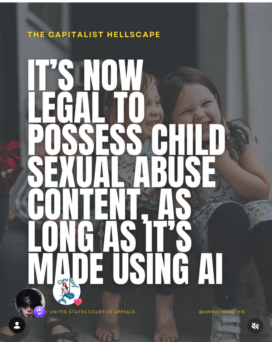 DavidFergu51636's tweet photo. @Coinvo He's ok with ai child porn though https://t.co/sJzAoDJYM5