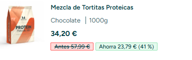 SainzElYT's tweet photo. ¿!Como puede haber subido tanto myprotein en un año?! https://t.co/msOPlAtHBY