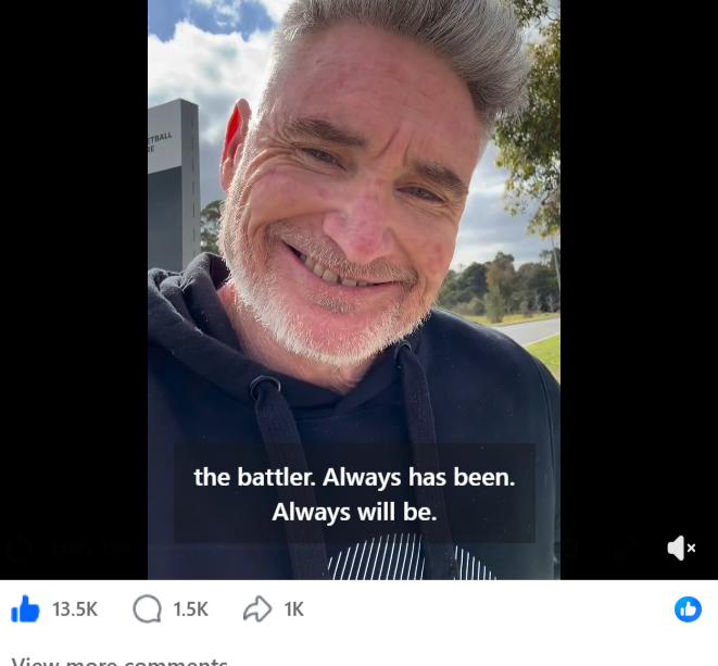 Ausbobsmit's tweet photo. Dave Hughes is crushing the Labor government 

almost 13k likes on a single post about Albo blowing $2 million to fly to WA

This is historic. https://t.co/yHeoKN9d7w