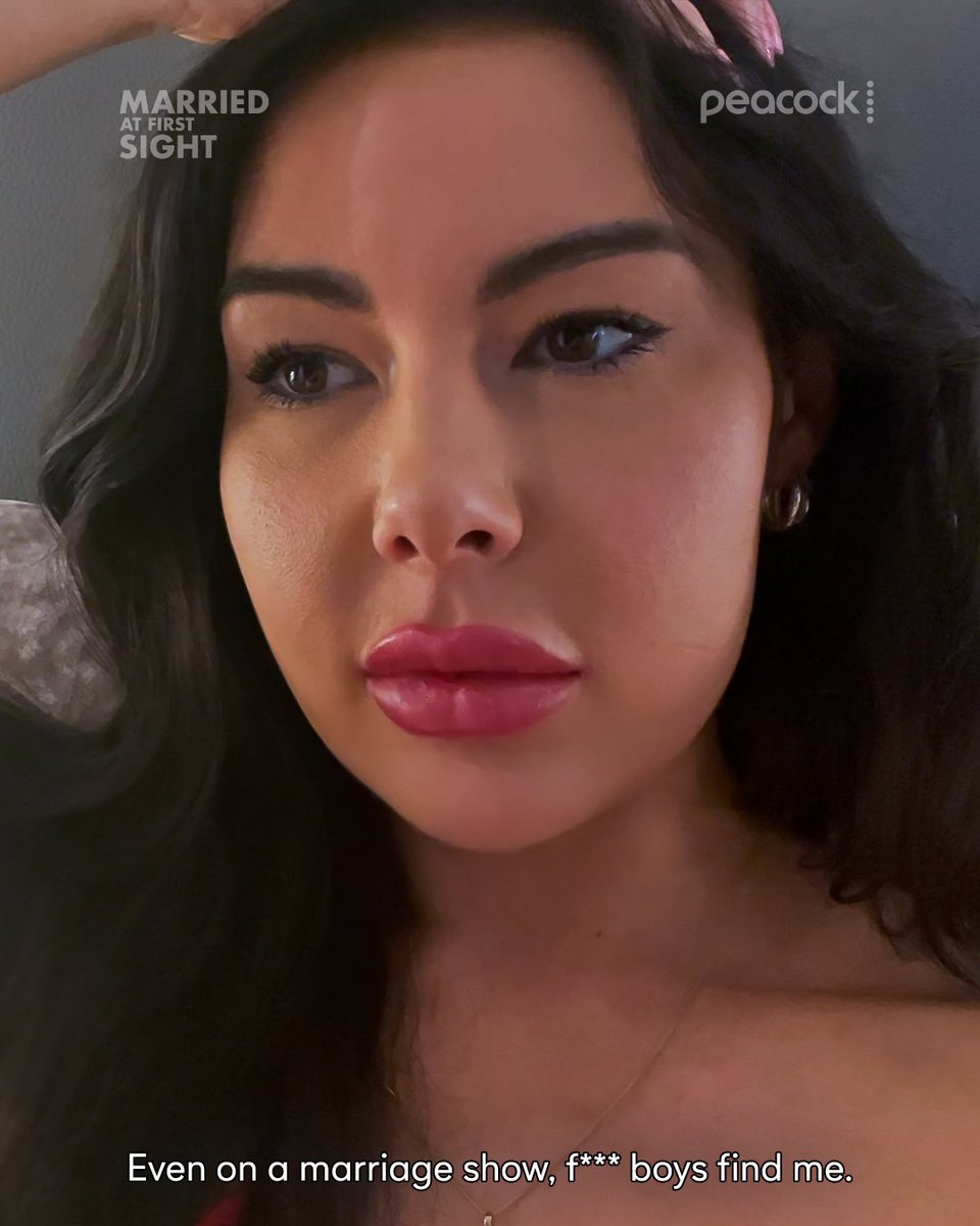 peacock's tweet photo. Decision Day has arrived 👀

All episodes of #MarriedAtFirstSight are streaming on Peacock. https://t.co/93CAqdB1Qm