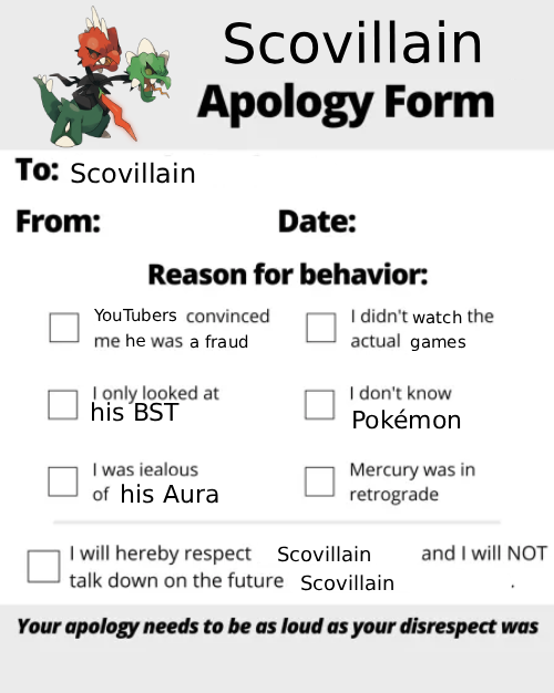 LiamDaFennec's tweet photo. Fill it out https://t.co/dVLXJL4pKZ