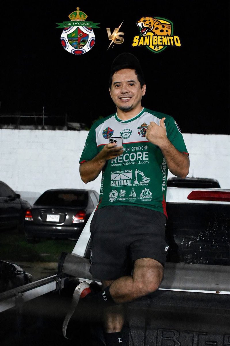 DLickez's tweet photo. Mañana toca Clásico Petenero 😂⚽

¿San Benito 🟢⚪ o Sayaxché ❤️💚? Uno donde vivo y el otro donde nací… ¡mejor un empate! 😂🔥

¿De qué lado me pongo? 👀

#ClásicoPetenero #Petén https://t.co/RvK8jBi2ps