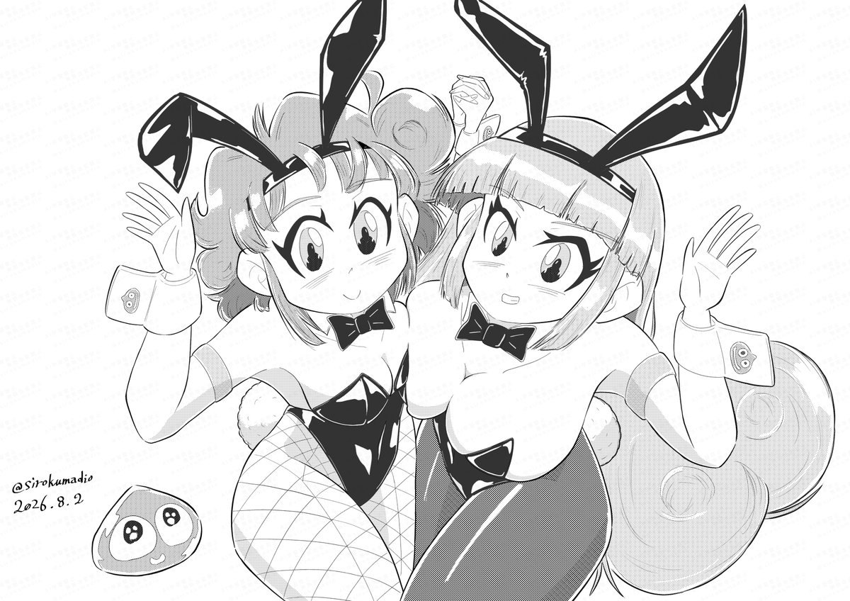 sirokumadio's tweet photo. まだあった、全部で8枚
今月はドラクエ4も描いてたっけ
パンツの日はクリスタファイルを間違って削除してしまったんだ(￣▽￣;)
 #今月描いた絵を晒そうㅤ https://t.co/J8jQfOymVd