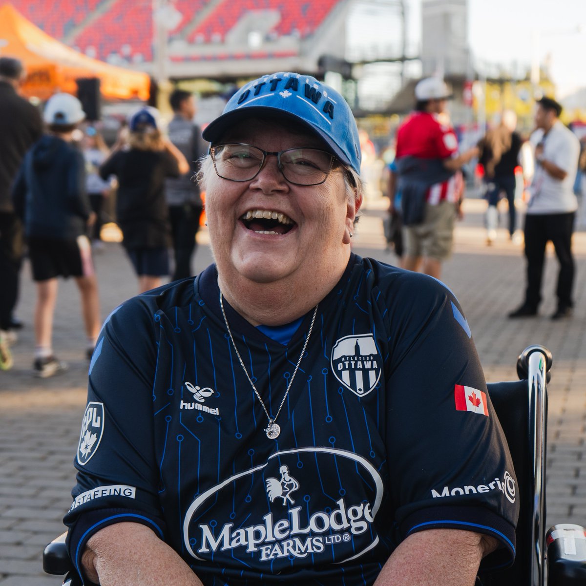 atletiOttawa's tweet photo. The # 1 CPL fan base stands resides in the Capital ❤️

From the front office to the 1st team, the Atlético Ottawa family wants to extend a HUGE thank you to every single supporter who makes this sport worth playing.

Vamos Atleti. 🔴⚪️

#AtléticoOttawa #EarnYourStripes #CPLSoccer https://t.co/yKCgAajuns