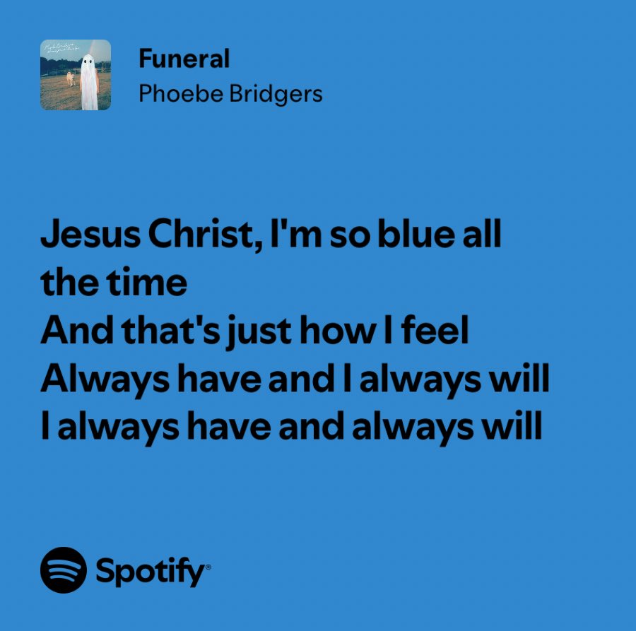yurimeronia's tweet photo. @nichebxnny sorry this might come off as a bit weird but you should listen to funeral by phoebe bridgers !! https://t.co/av58jioCvO