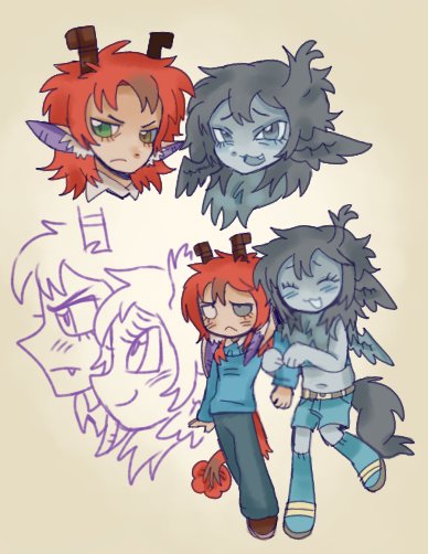 TormentedLuck's tweet photo. #oc https://t.co/REaCiqaDvM