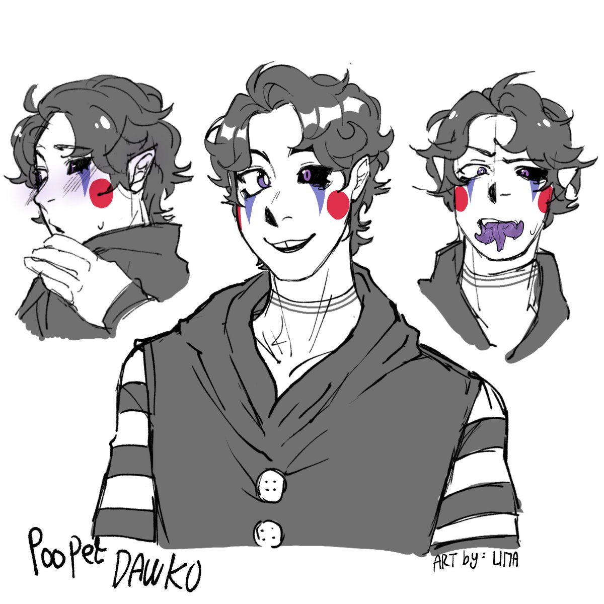 UnaYt29874's tweet photo. Poopet Dawko 💜
#dawko #dawkofanart #poopetdawko
#dawkofnaf #artdigital #dawkoego https://t.co/zA6rZY71ND