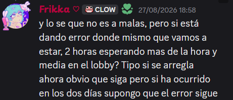 Camilo_Ghost's tweet photo. Es impresionante ese tipo @SillyFrikka , se queja todo el rato de las demoras del evento, llora hasta mas no poder y el tipo hace que todo el evento se demore aun mas por no querer hacer equipo, retrasas todo un evento por hacerte el gracioso https://t.co/UNSkIdKIIK