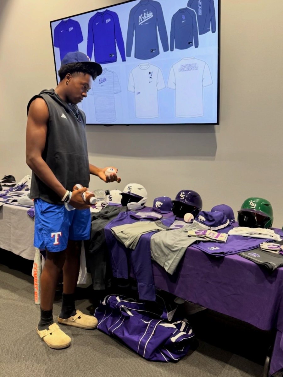 jordancgarcia42's tweet photo. Had a Great visit @KStateBSB Thank you for the Great Offer! Taking one more visit next week and will make a decision #uncommited 🙏🏽😎 https://t.co/Q1Ad1B26iA