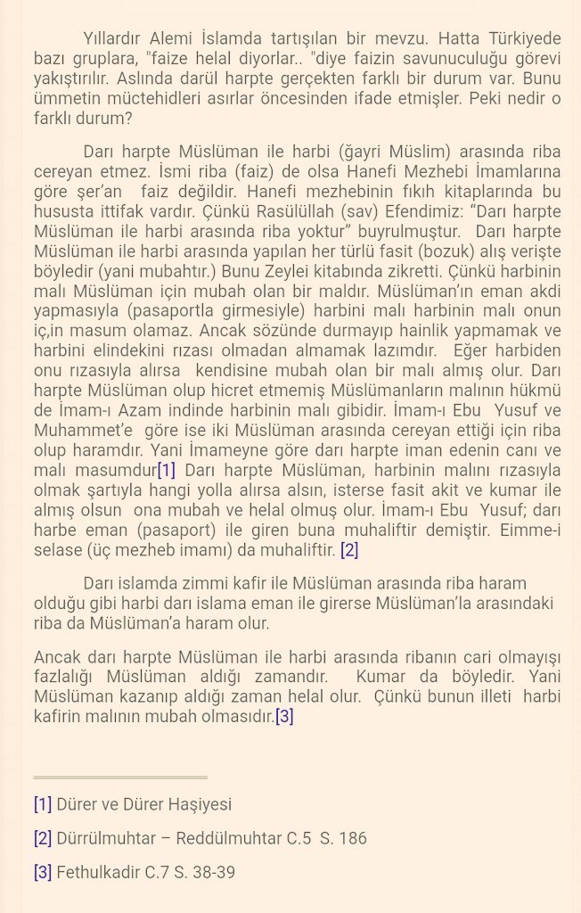 GTikla's tweet photo. Faiz Meselesi... Hanefilerde mesele budur yoruma çok gerek yok yok o şöyle dedi bu böyle dedi mesele açık seçik anlatılmıştır. https://t.co/f60L4PNVS7