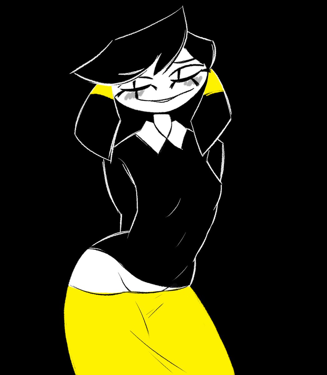 inkffv's tweet photo. Mesmer from Mesmalie. I thought her shirt was her hip peeking out, so I drew that https://t.co/8npJY5YoE0