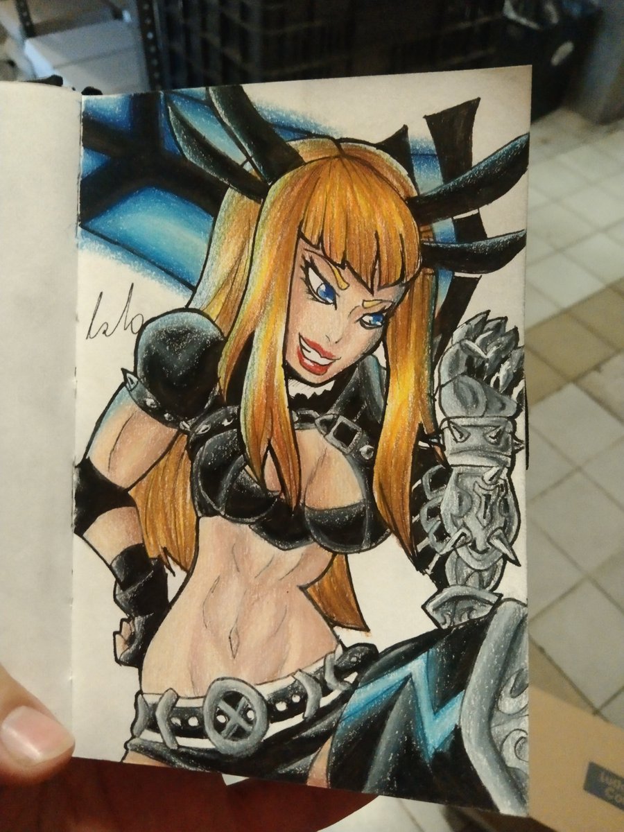 eddpulido01's tweet photo. Ya no se dibujar caras anime :(
#magik #MARVELTōkon https://t.co/sztJnPk9WR