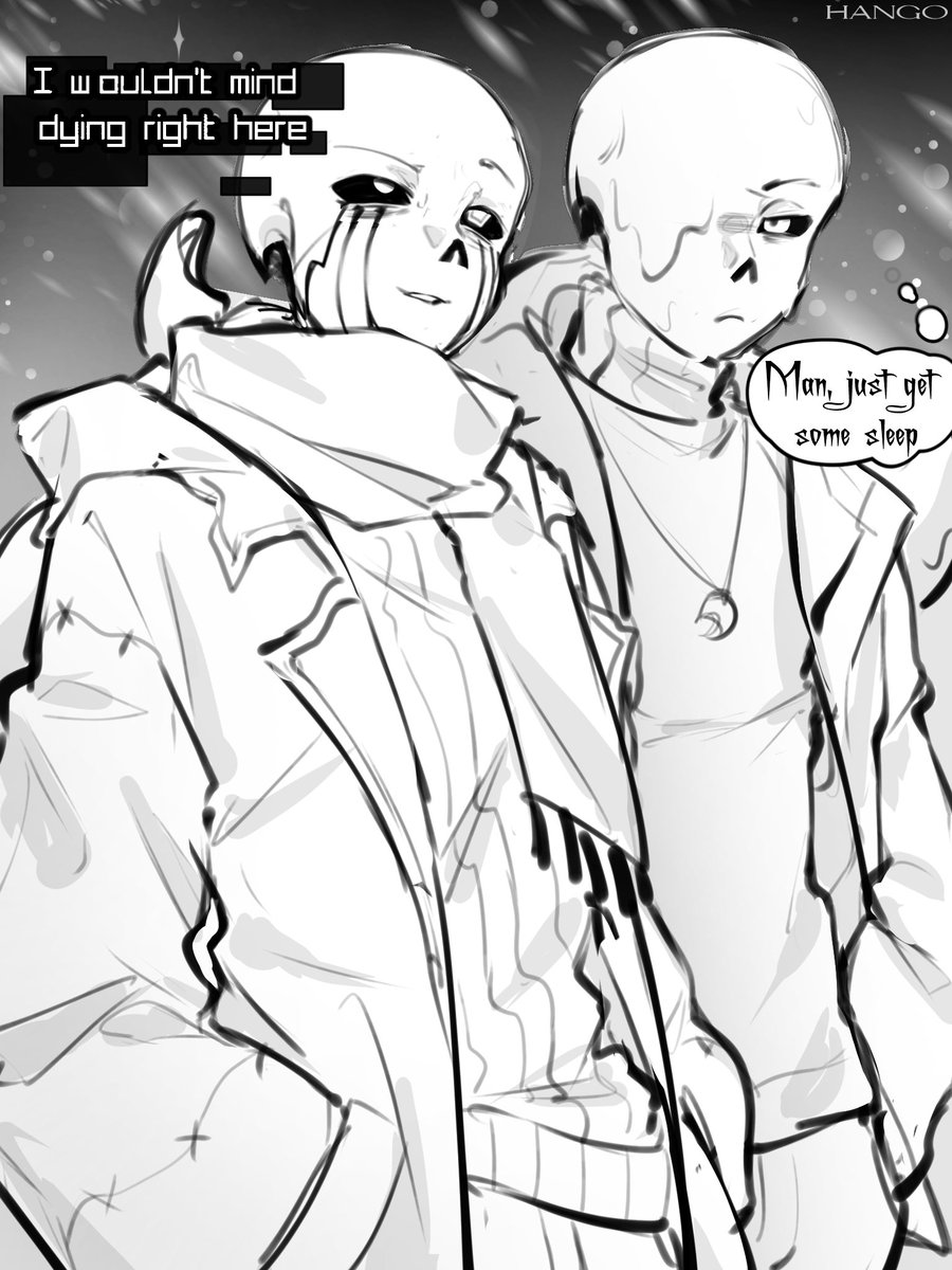 HangoBonez's tweet photo. Visiting OuterTale after a rough day. 

#Errormare #Nighterror #Utmv https://t.co/vY9KUtl1BU