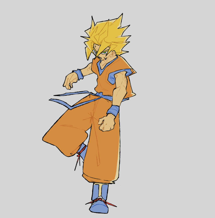 SaruuSktch's tweet photo. goku https://t.co/dF2aNvmMip
